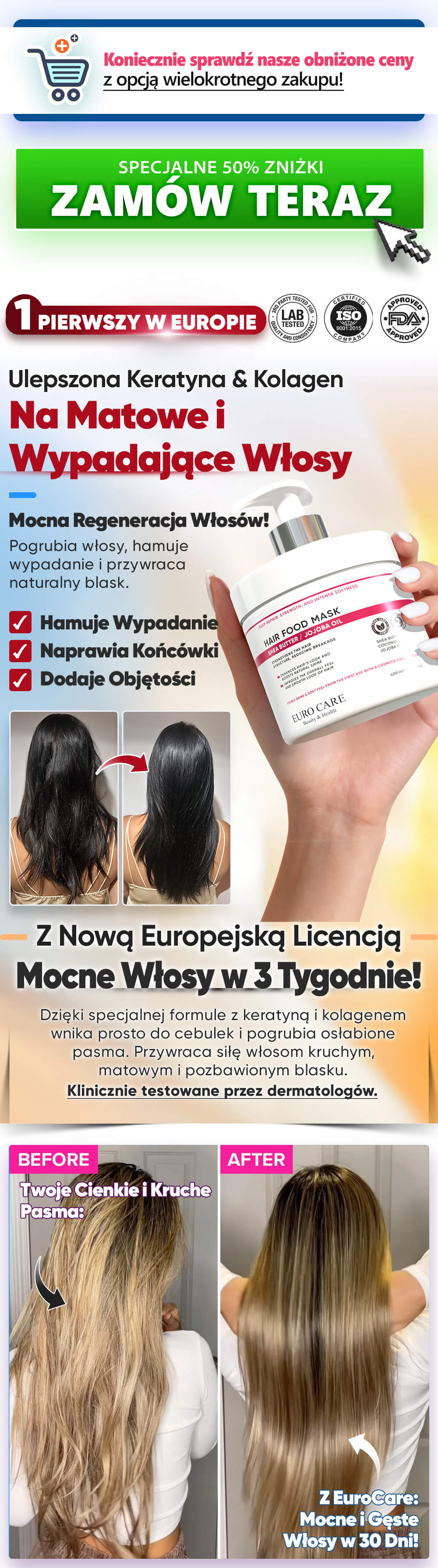 Hair Mask - Euro Care